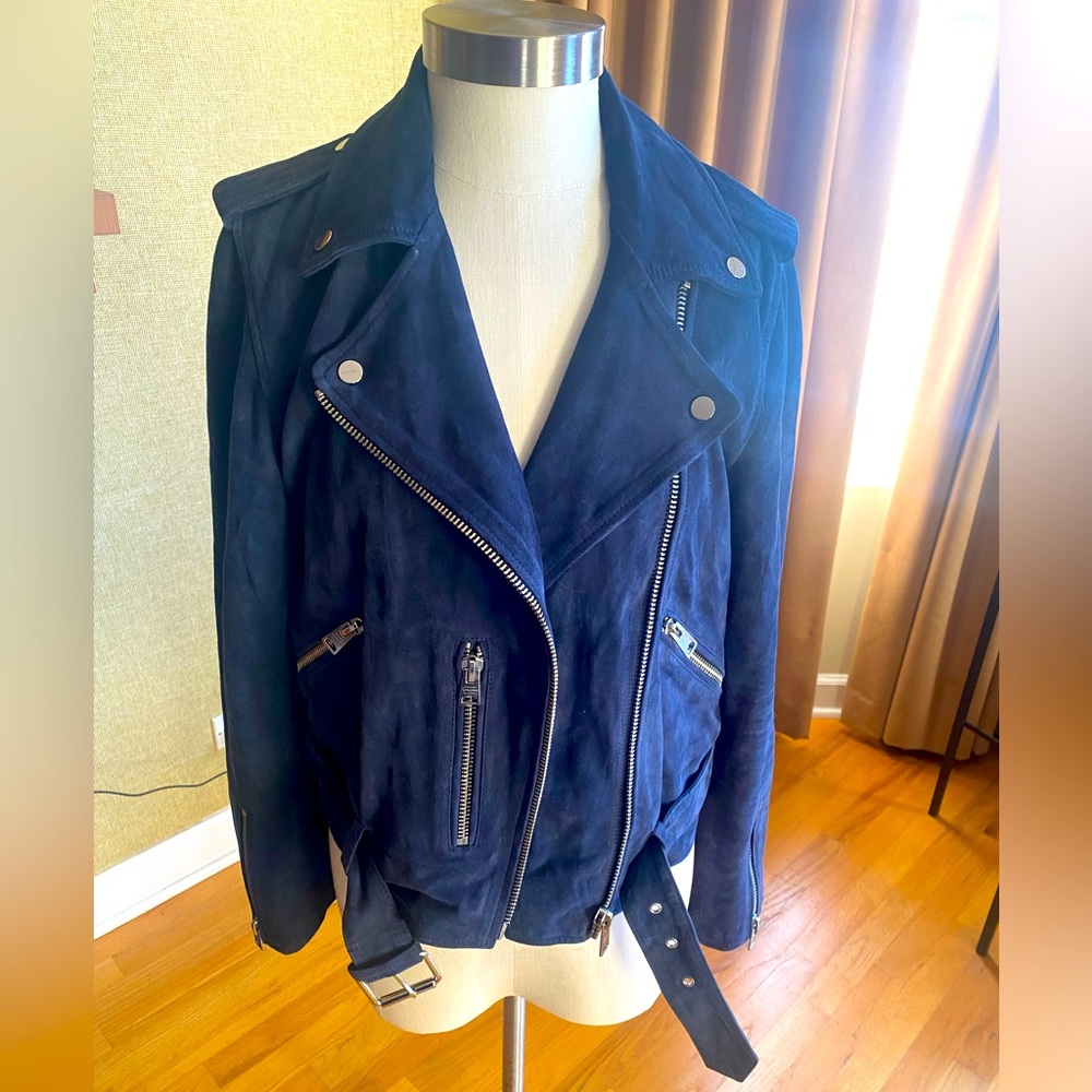 All Saints Balfern Leather Biker Jacket